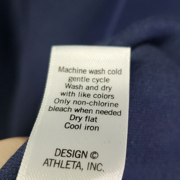 Athleta Blue Athleisure Dress Size Large Tall - Picture 9 of 10